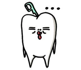 TOOTH BABY sticker #6087238
