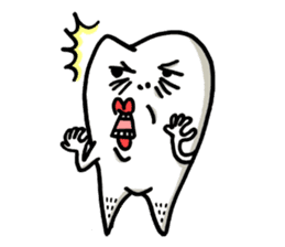 TOOTH BABY sticker #6087241
