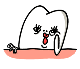TOOTH BABY sticker #6087243