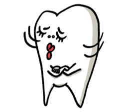 TOOTH BABY sticker #6087244