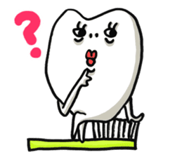 TOOTH BABY sticker #6087246