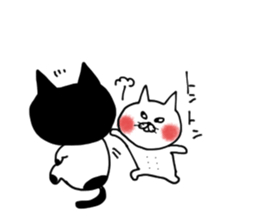 uzakawa drooping eyes cat  with kitty sticker #6087768