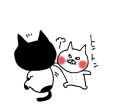 uzakawa drooping eyes cat  with kitty sticker #6087768