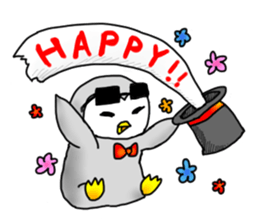 Cool and dreamy guys in lock sticker #6088380