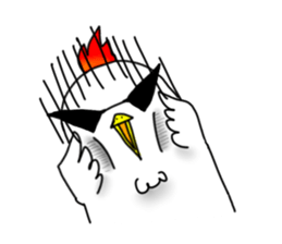 Cool and dreamy guys in lock sticker #6088394