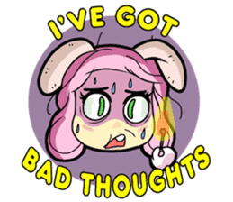 Holly Bunny sticker #6088421