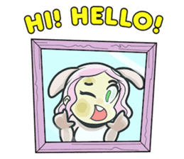 Holly Bunny sticker #6088424