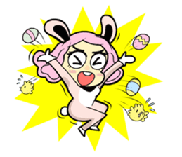 Holly Bunny sticker #6088429