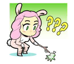 Holly Bunny sticker #6088435