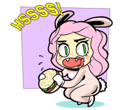 Holly Bunny sticker #6088436