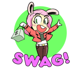 Holly Bunny sticker #6088443