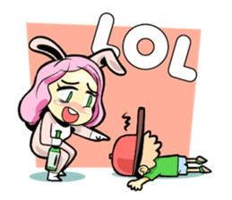 Holly Bunny sticker #6088444