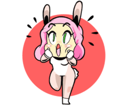 Holly Bunny sticker #6088446