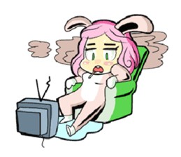 Holly Bunny sticker #6088447