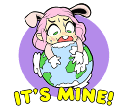 Holly Bunny sticker #6088452