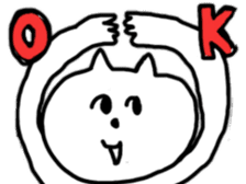 DATSURYOKU CAT sticker #6088538