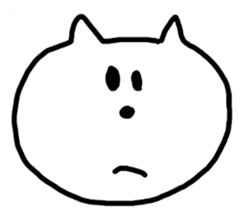 DATSURYOKU CAT sticker #6088541