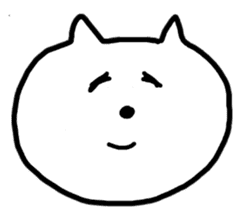 DATSURYOKU CAT sticker #6088542