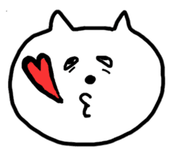 DATSURYOKU CAT sticker #6088544