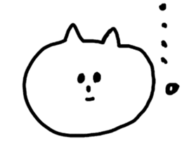 DATSURYOKU CAT sticker #6088550