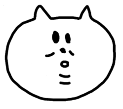 DATSURYOKU CAT sticker #6088554