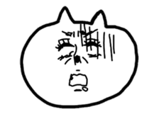 DATSURYOKU CAT sticker #6088556