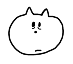 DATSURYOKU CAT sticker #6088559