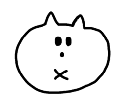 DATSURYOKU CAT sticker #6088561