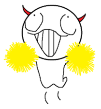 Band gal devil sticker #6089179