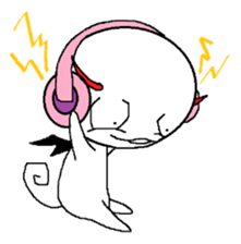 Band gal devil sticker #6089200