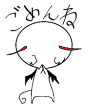 Band gal devil sticker #6089211