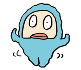 Lazy Snowman Yukio Welcome Back sticker #6089456