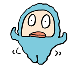 Lazy Snowman Yukio Welcome Back sticker #6089456