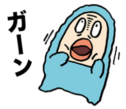 Lazy Snowman Yukio Welcome Back sticker #6089462