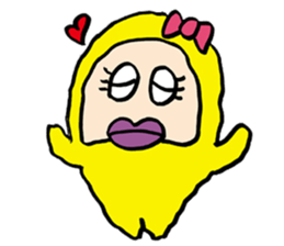 Lazy Snowman Yukio Welcome Back sticker #6089464