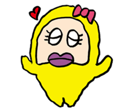 Lazy Snowman Yukio Welcome Back sticker #6089464