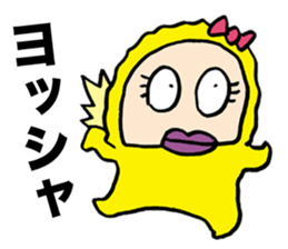 Lazy Snowman Yukio Welcome Back sticker #6089467