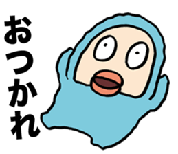 Lazy Snowman Yukio Welcome Back sticker #6089472