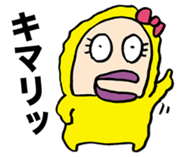 Lazy Snowman Yukio Welcome Back sticker #6089477