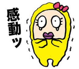 Lazy Snowman Yukio Welcome Back sticker #6089479