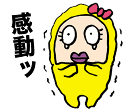 Lazy Snowman Yukio Welcome Back sticker #6089479