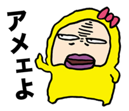 Lazy Snowman Yukio Welcome Back sticker #6089482