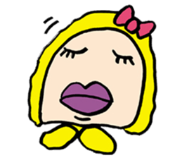 Lazy Snowman Yukio Welcome Back sticker #6089485