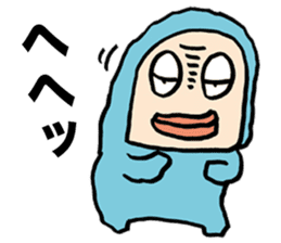 Lazy Snowman Yukio Welcome Back sticker #6089487