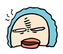 Lazy Snowman Yukio Welcome Back sticker #6089489