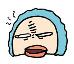 Lazy Snowman Yukio Welcome Back sticker #6089489