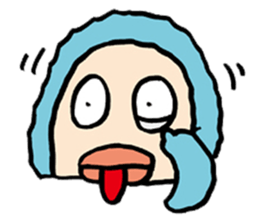 Lazy Snowman Yukio Welcome Back sticker #6089490