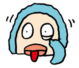 Lazy Snowman Yukio Welcome Back sticker #6089490