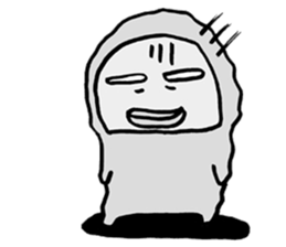 Lazy Snowman Yukio Welcome Back sticker #6089495