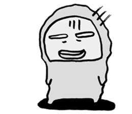 Lazy Snowman Yukio Welcome Back sticker #6089495